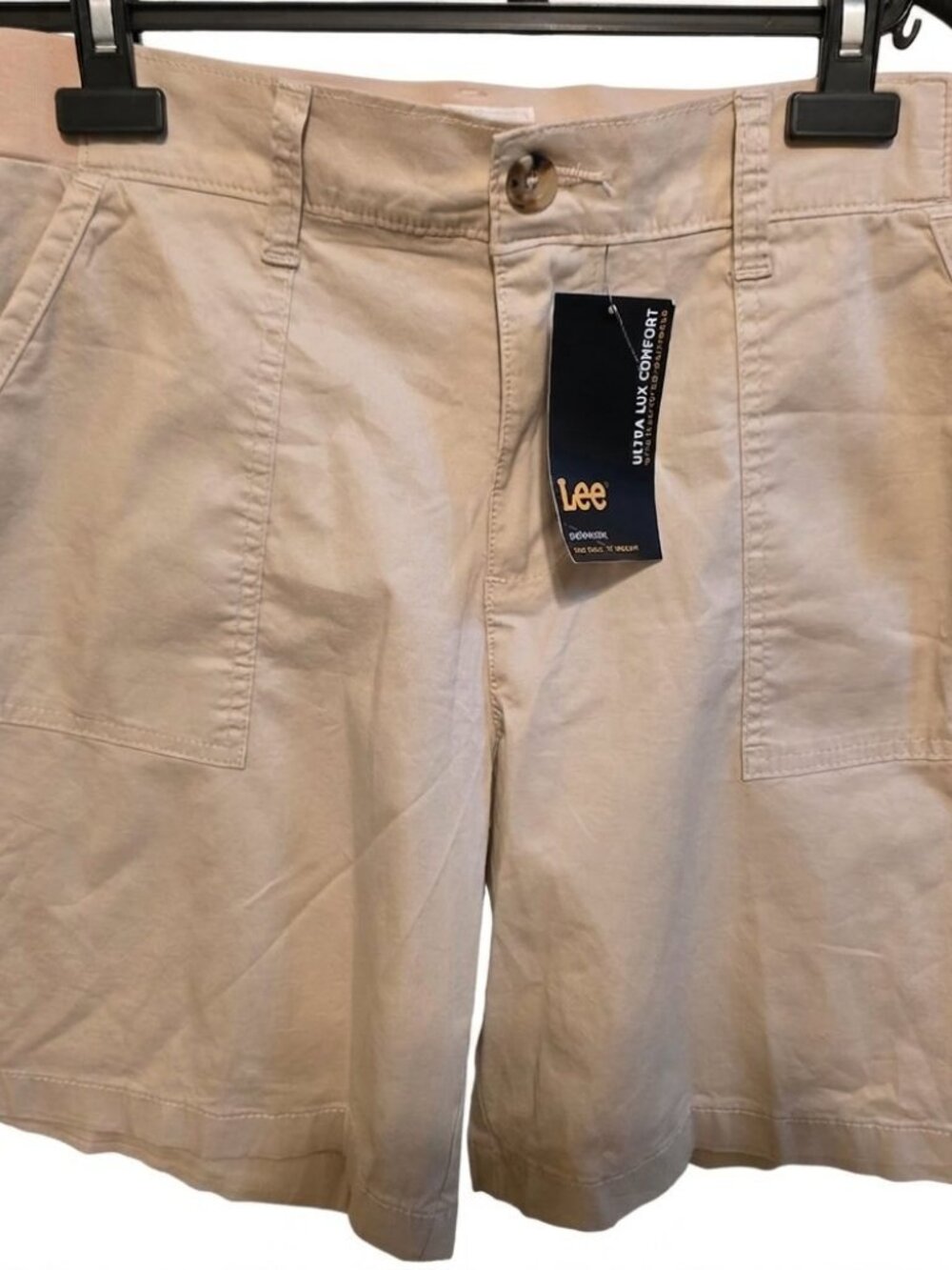 Lee Bermuda Shorts Ultra Lux Comfort Mid Rise 9" Inseam